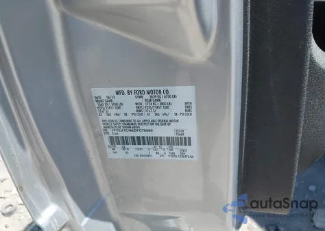 2013 Ford F-150 Xl z USA, uszkodzony, nr VIN 1FTEX1CM6DFC76580